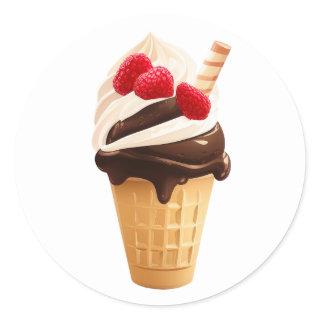 Triberry Gelatino Classic Round Sticker