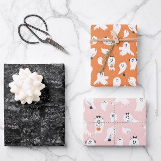 TRICK OR TREAT GHOSTS  SHEETS