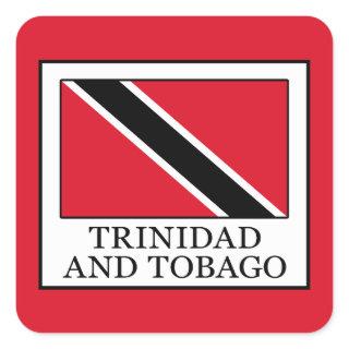 Trinidad and Tobago Square Sticker
