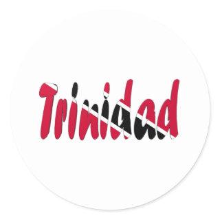Trinidad & Tobago Classic Round Sticker