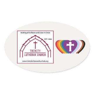 Trinity and RIC Logo Sticker Set of 4