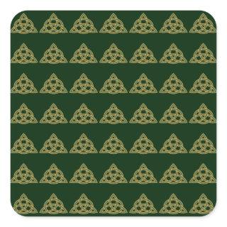 Trinity Knot Green Stickers