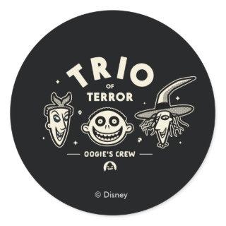 Trio of Terror - Oogie's Crew Classic Round Sticker