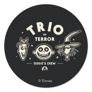 Trio of Terror - Oogie's Crew Classic Round Sticker