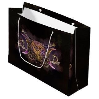 Triple Moon - Triple Goddess -Midnight shimmer Large Gift Bag