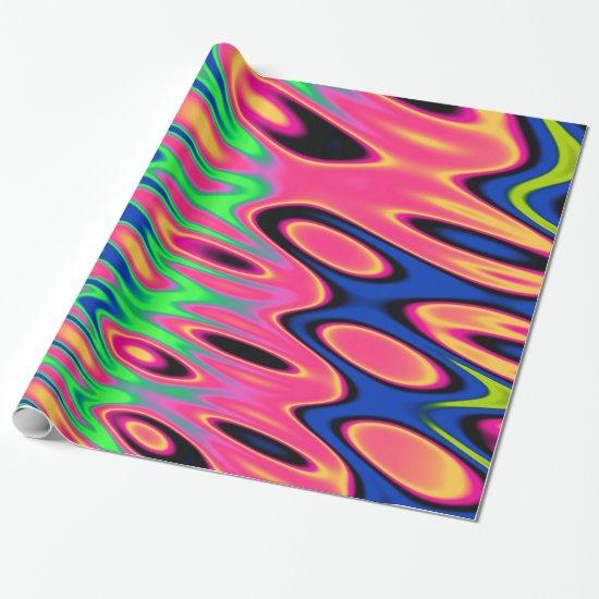 Trippy Florescent Twirls