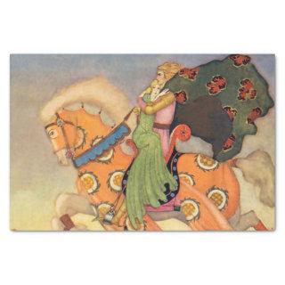 “Tristram Carries His Love” by Thomas Mackenzie Tissue Paper
