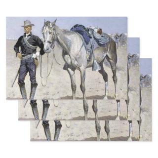 Trooper of the Plains by Frederic Remington  Sheets