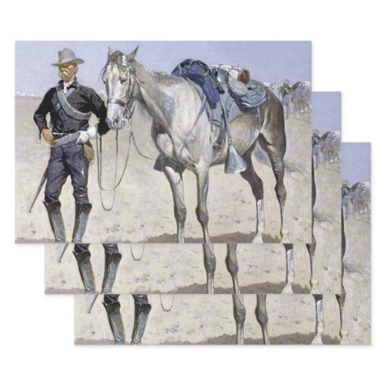 Trooper of the Plains by Frederic Remington  Sheets
