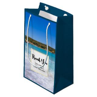 Tropical Beach Island Paradise Party Thank You Small Gift Bag