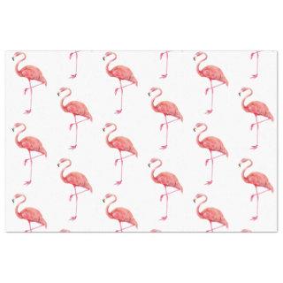 Tropical Bird Series : Flamingo Design 2 Tissue Paper