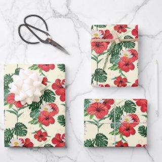 Tropical Blooms of The White Lotus  Sheets