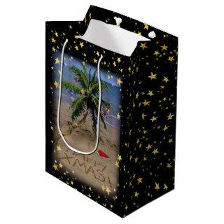 Tropical Christmas Gift Bag