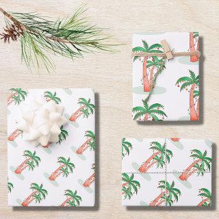 Tropical Christmas Palm Trees  Sheets