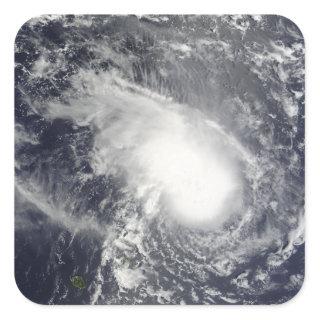 Tropical Cyclone Gael approaching Madagascar Square Sticker
