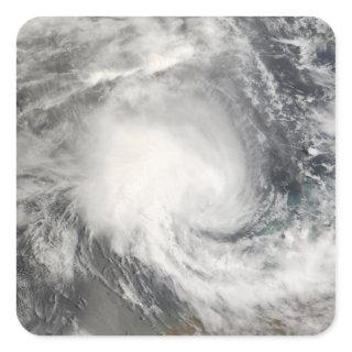 Tropical Cyclone Nicholas approaching Australia Square Sticker