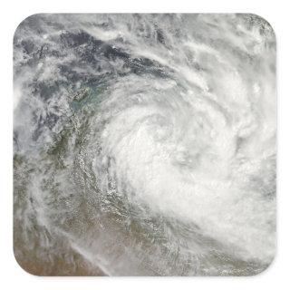 Tropical Cyclone Paul over Australia 2 Square Sticker