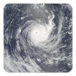 Tropical Cyclone Wilma Square Sticker