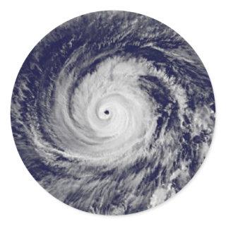 Tropical Cyclones Classic Round Sticker