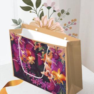 Tropical Flower Frenzy Gift Bag