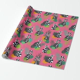 Tropical Lemurs - Pink