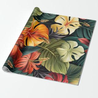 Tropical Paradise Vibrant Blooms