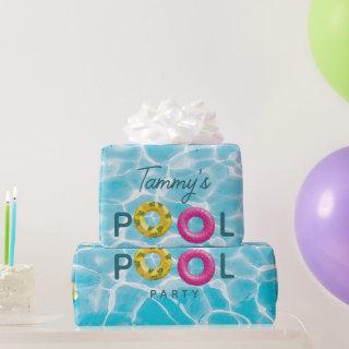 Tropical Pool Party Swimming Pool Birthday