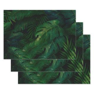 Tropical Rainforest Leafy Foliage  Sheets