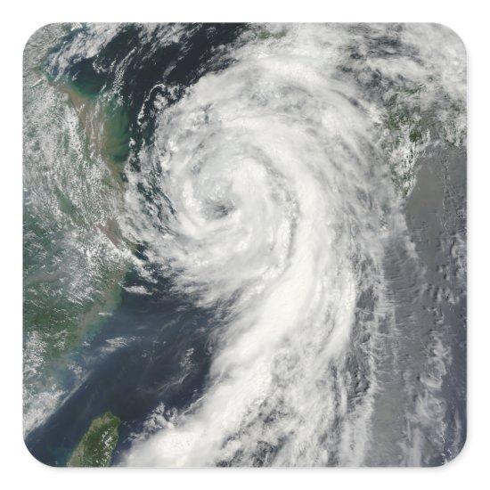 Tropical Storm Dianmu Square Sticker