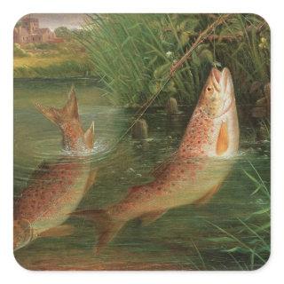 Trout at Winchester Square Sticker