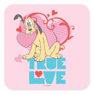 True Love Square Sticker