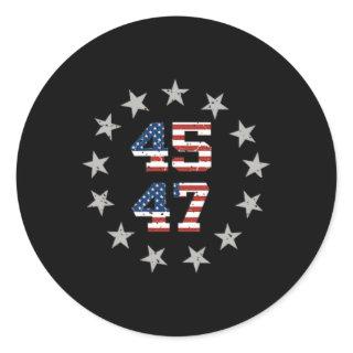 Trump Better Coverage Than 5g Can You Hear Us Now  Classic Round Sticker