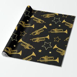 Trumpets and Stars Musical Instrument