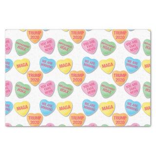Trumpisms Candy Hearts Tissue Paper
