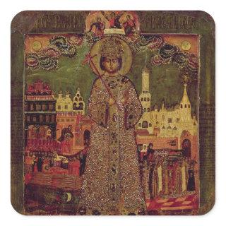 Tsarevitch Dmitry Ivanovich Square Sticker