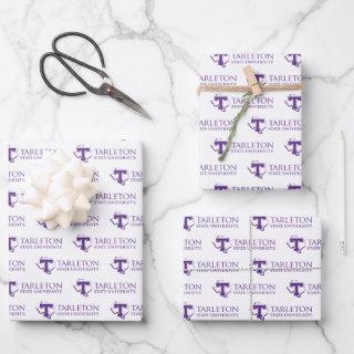 TSU | Purple T & Texas with Text  Sheets