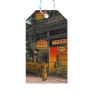 Tsuchiya Koitsu - Side Street Araki in Yotsuya Gift Tags