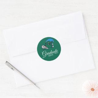 Tulane University Wave | Graduation Classic Round Sticker