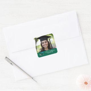 Tulane University Wave | Graduation Square Sticker