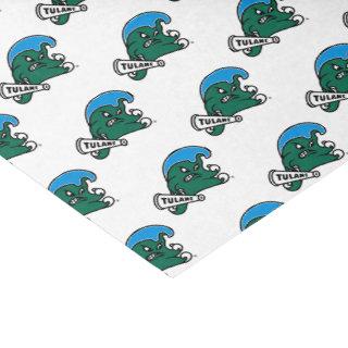 Tulane University Wave Tissue Paper