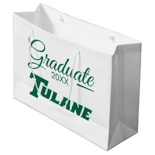 Tulane University Wordmark | Graduation Large Gift Bag