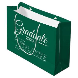 Tulane University Wordmark | Graduation Large Gift Bag