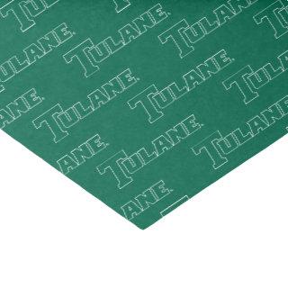 Tulane University Wordmark Tissue Paper