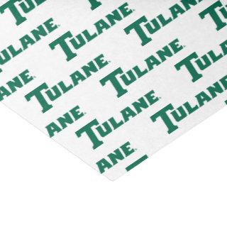 Tulane University Wordmark Tissue Paper