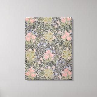 Tulips, Daisies and Honeysuckle Canvas Print