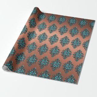 Turquoise Aztec Symbol