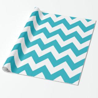 Turquoise Bold Chevron
