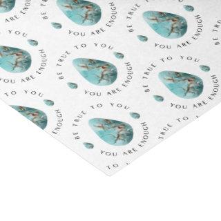 Turquoise Crystal Tissue Paper