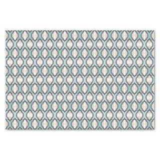 Turquoise Moroccan Pattern Tissue Paper