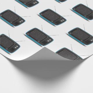 Turquoise Retro TV